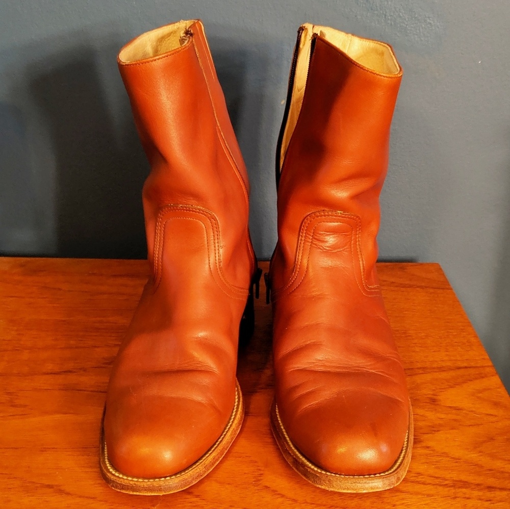 Vtg Frye Leather Boots sz10.5